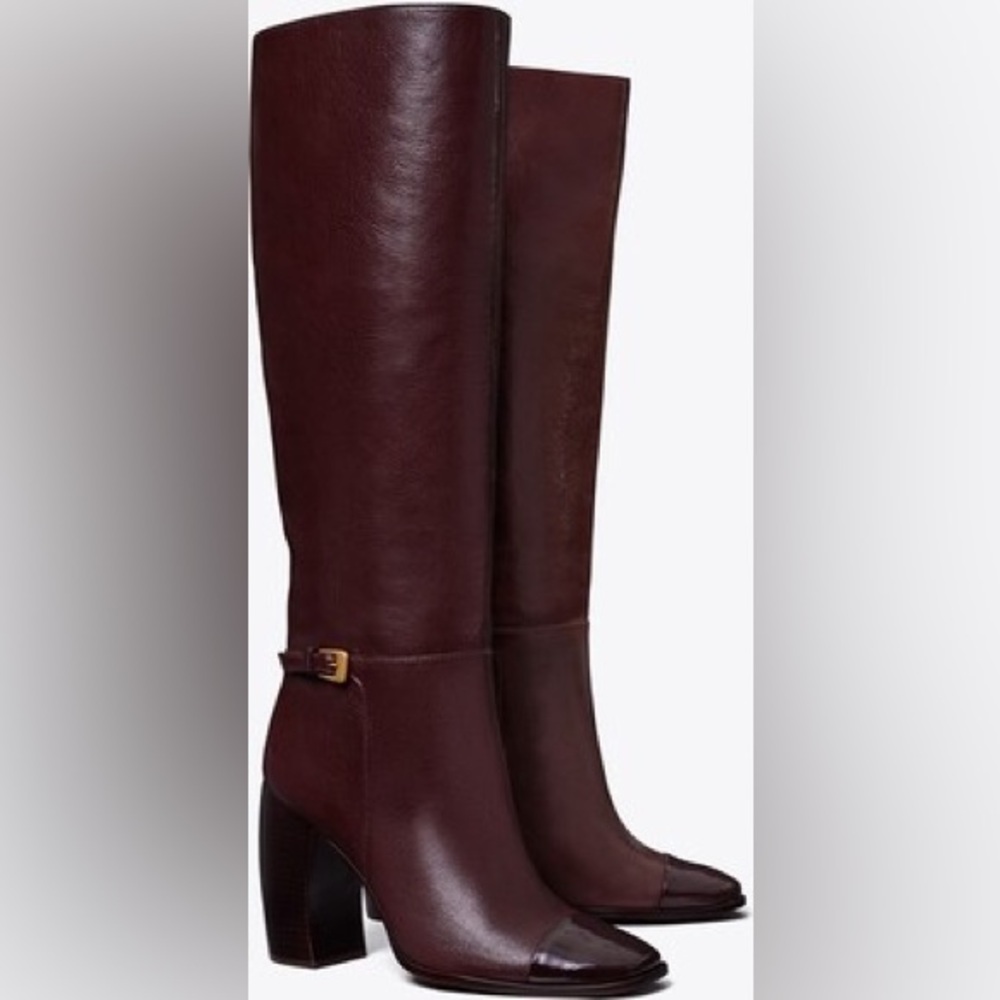 Tory Burch Banana Heel Buckle Boot